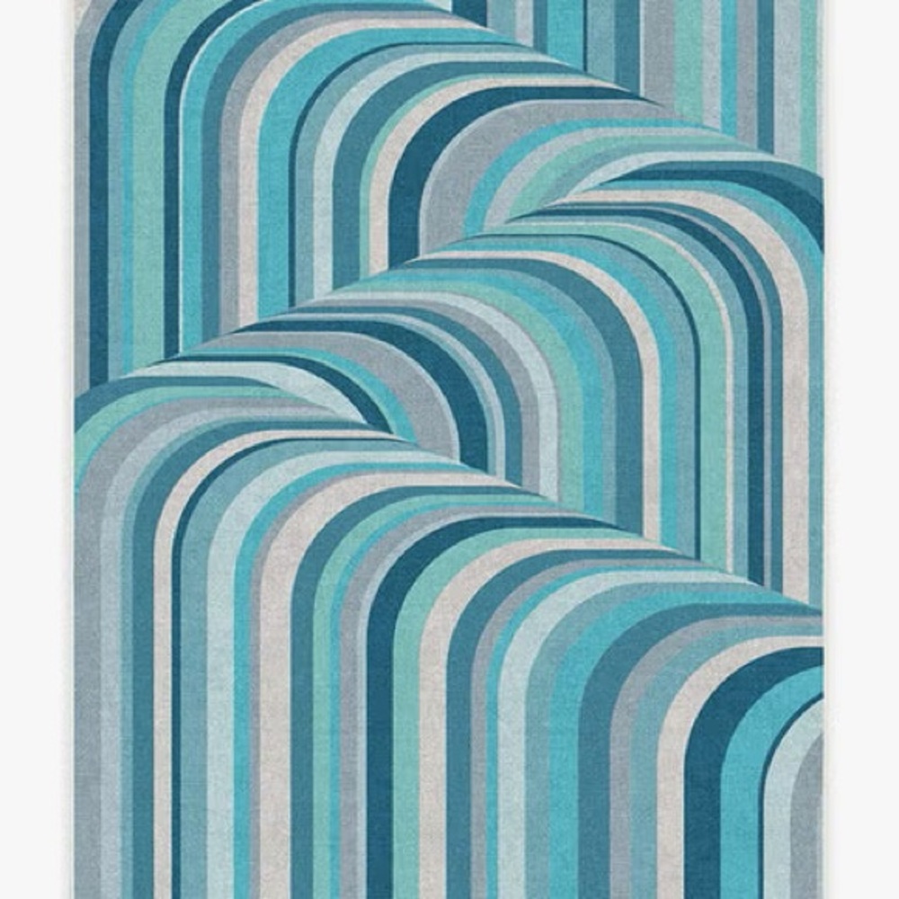 Ruggable 8 x 10 area rug by Johnathan Adler